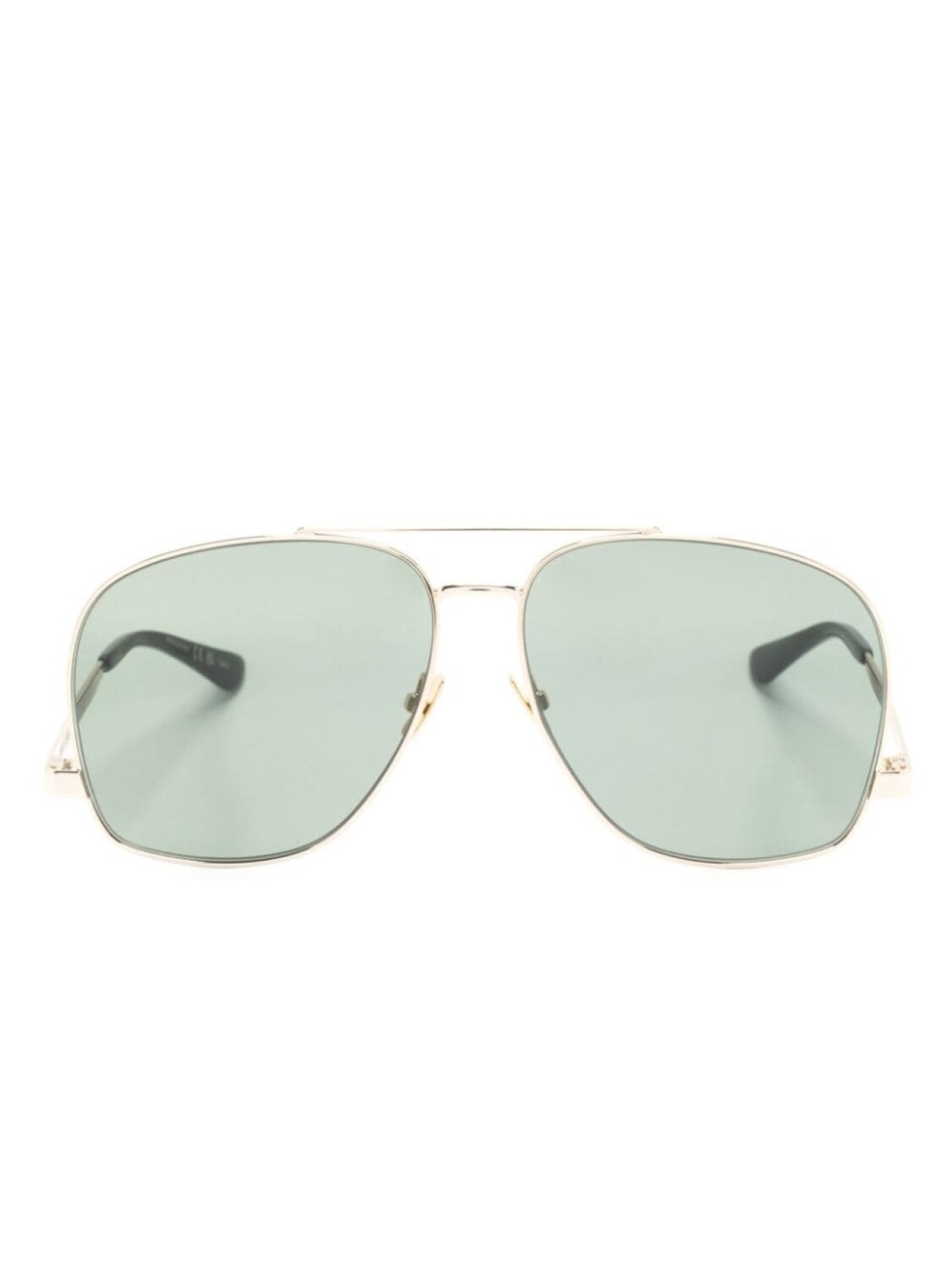 Saint Laurent Eyewear солнцезащитные очки Leon в массивной оправе, зеленый
Saint Laurent Eyewear солнцезащитные очки Leon в массивной оправе, зеленый