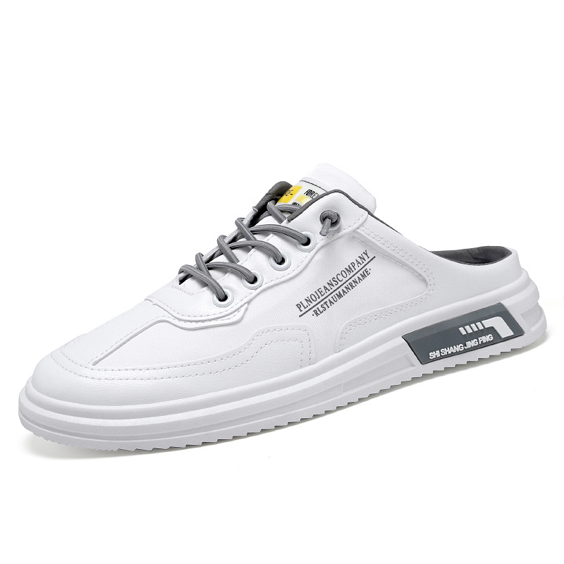 KUPE Закрытые тапочки мужские бело-серые, цвет White Gray
KUPE Закрытые тапочки мужские бело-серые, цвет White Gray