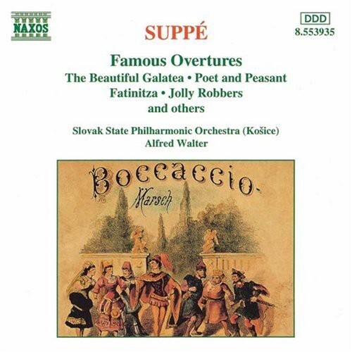 CD диск Suppe / Walter / Slovak State Philharmonic: Famous Overtures
CD диск Suppe / Walter / Slovak State Philharmonic: Famous Overtures