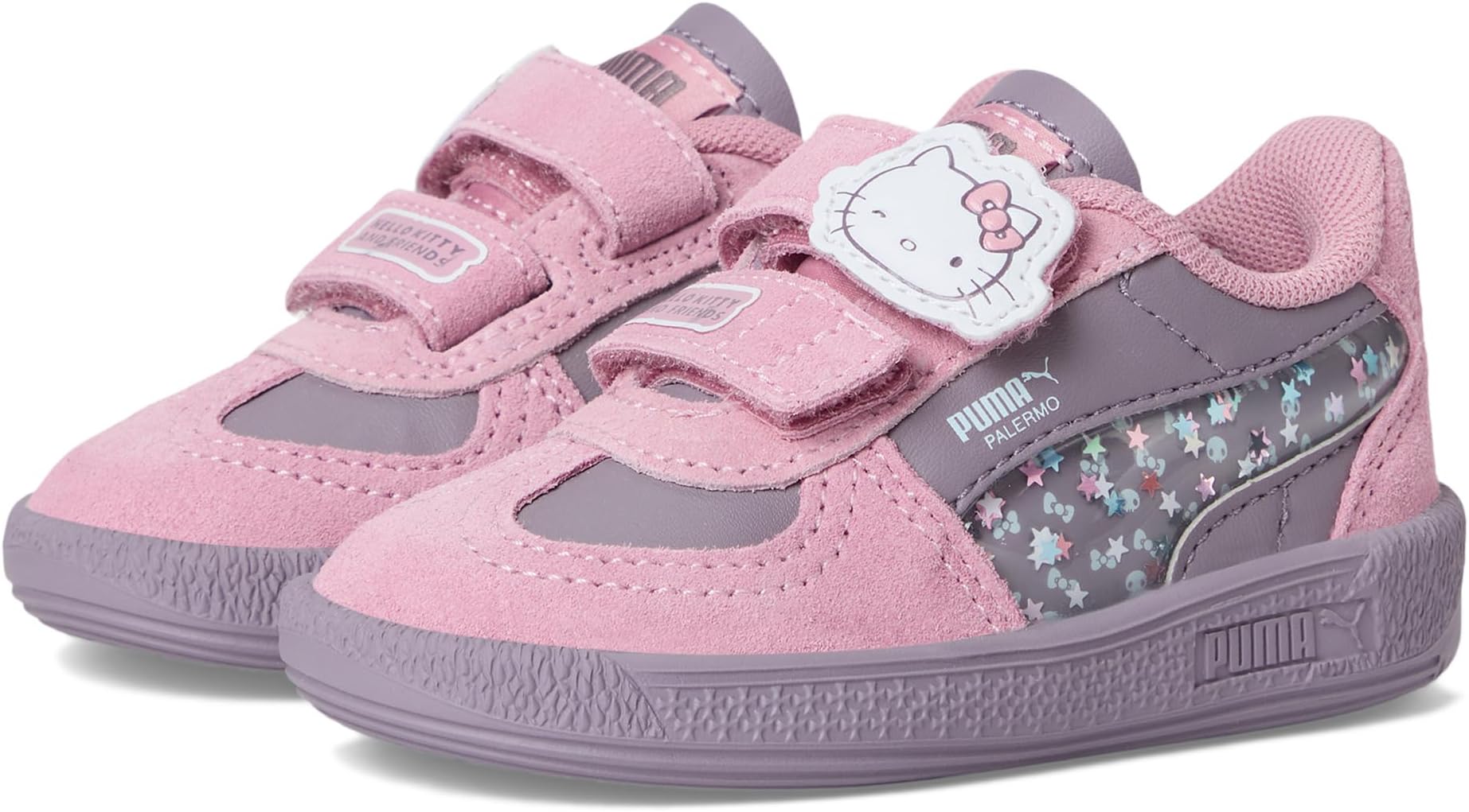 Кроссовки PUMA Kids Palermo Hello Kitty and Friends Hook and Loop Shoes, Plum Jam/Poised Pink
Кроссовки PUMA Kids Palermo Hello Kitty and Friends Hook and Loop Shoes, Plum Jam/Poised Pink