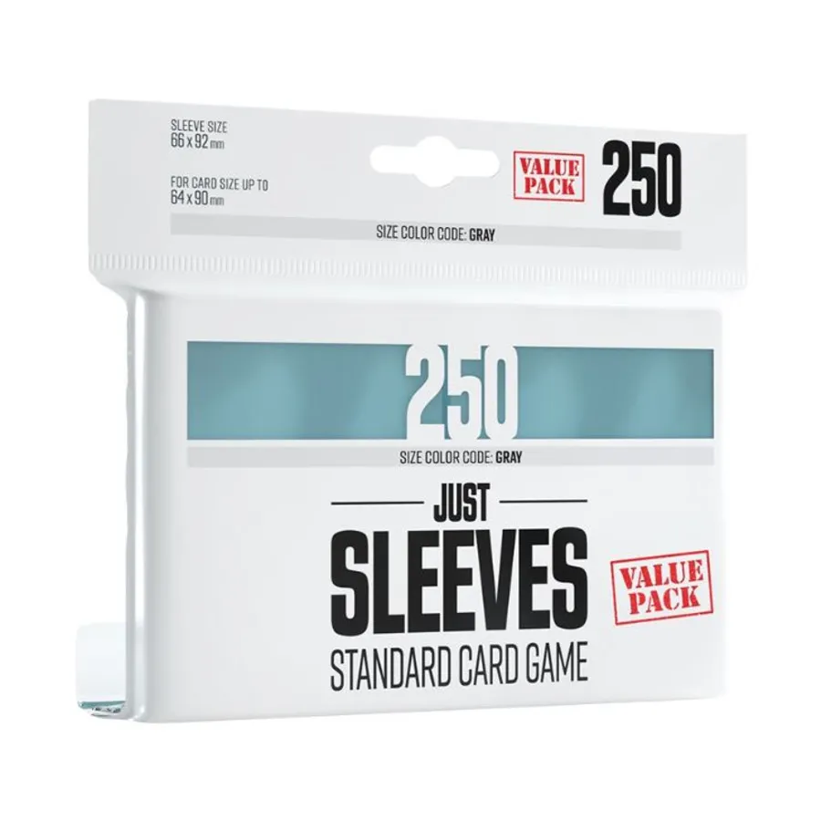Стандартная карточная игра 66x92 мм, прозрачная (250 конвертов), Just Sleeves (Card Sleeves)
Стандартная карточная игра 66x92 мм, прозрачная (250 конвертов), Just Sleeves (Card Sleeves)