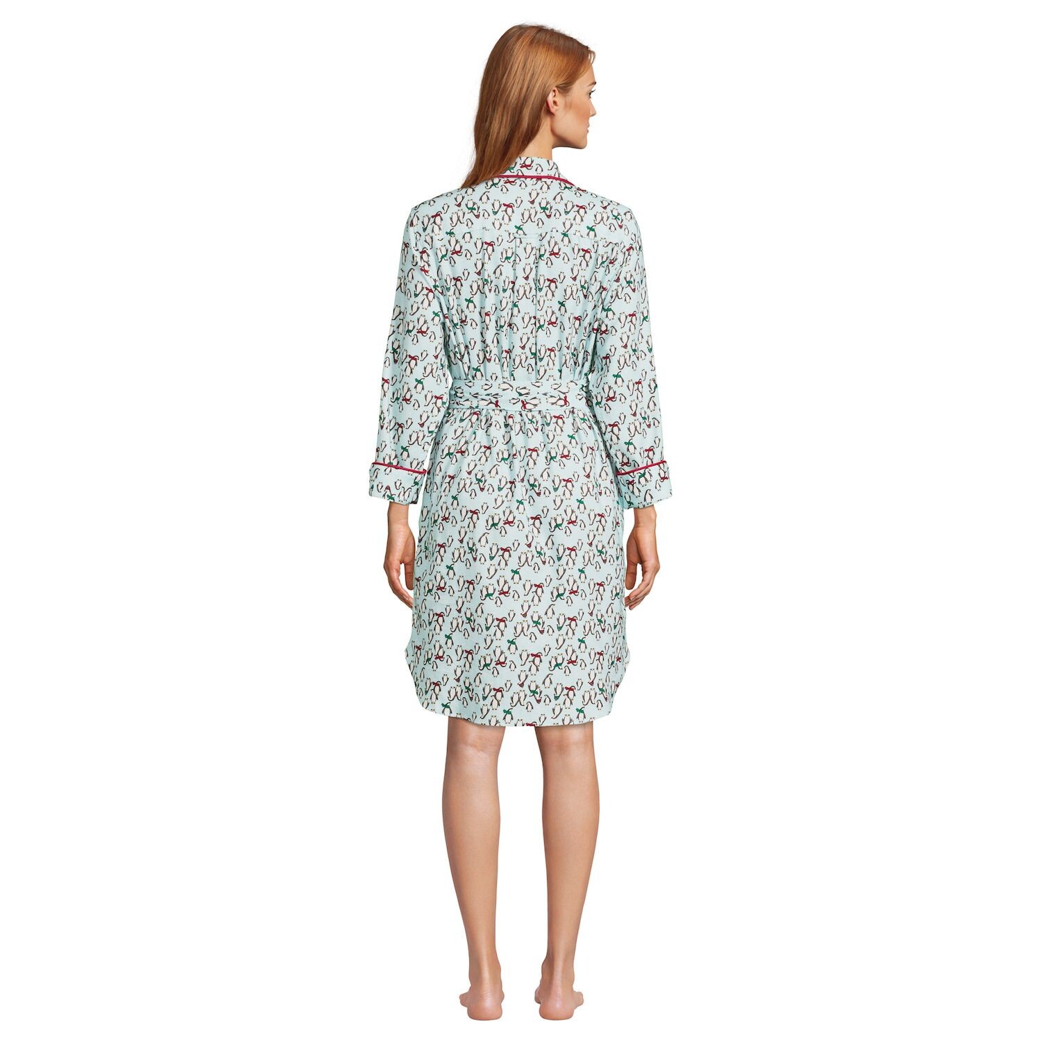 Женское фланелевое платье-рубашка для сна с длинными рукавами Lands End Lands' End
Женское фланелевое платье-рубашка для сна с длинными рукавами Lands End Lands' End