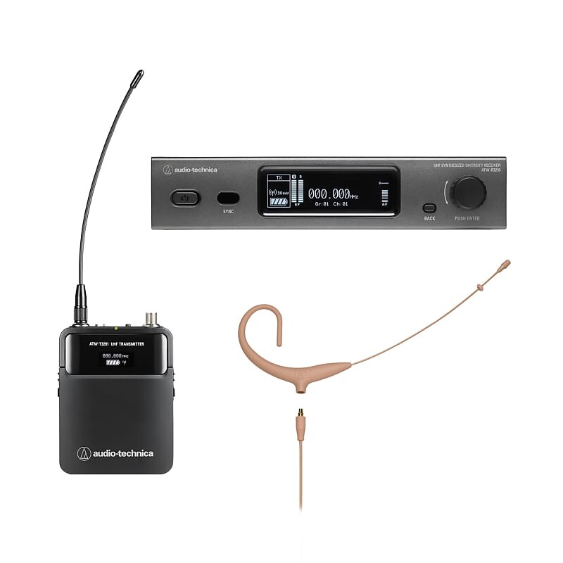Микрофон Audio-Technica ATW-3211/893xTH 3000 Series Wireless Headset Microphone -
Микрофон Audio-Technica ATW-3211/893xTH 3000 Series Wireless Headset Microphone -