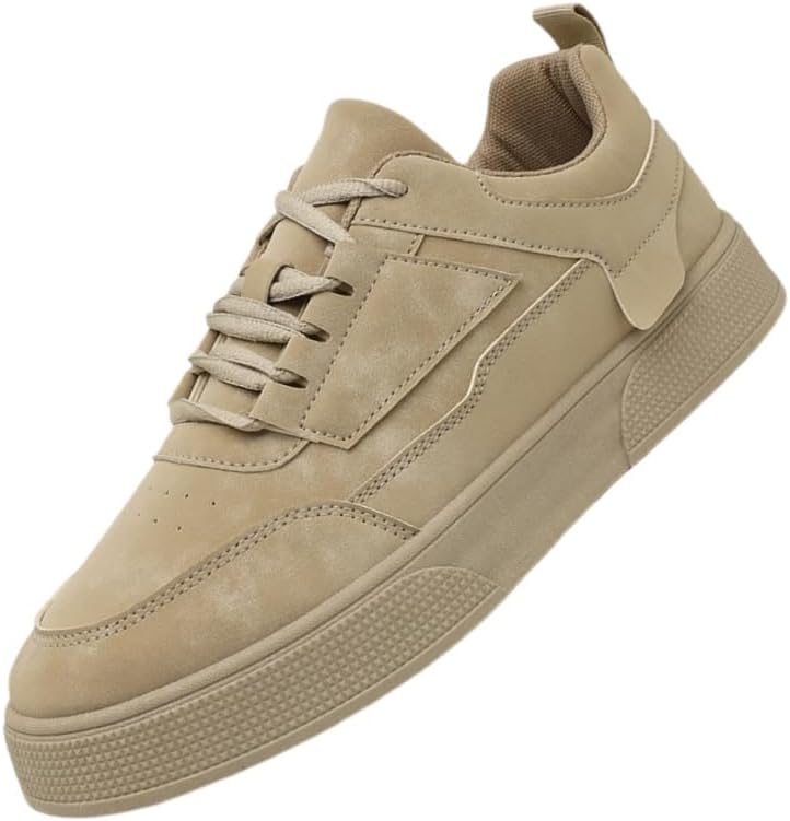 Мужские стильные кеды с толстой подошвой - однотонные, на шнуровке, повседневные кроссовки с эффектом увеличения роста и удобной подошвой EVA для всех сезонов Clolinde, хаки
Мужские стильные кеды с толстой подошвой - однотонные, на шнуровке, повседневные кроссовки с эффектом увеличения роста и удобной подошвой EVA для всех сезонов Clolinde, хаки