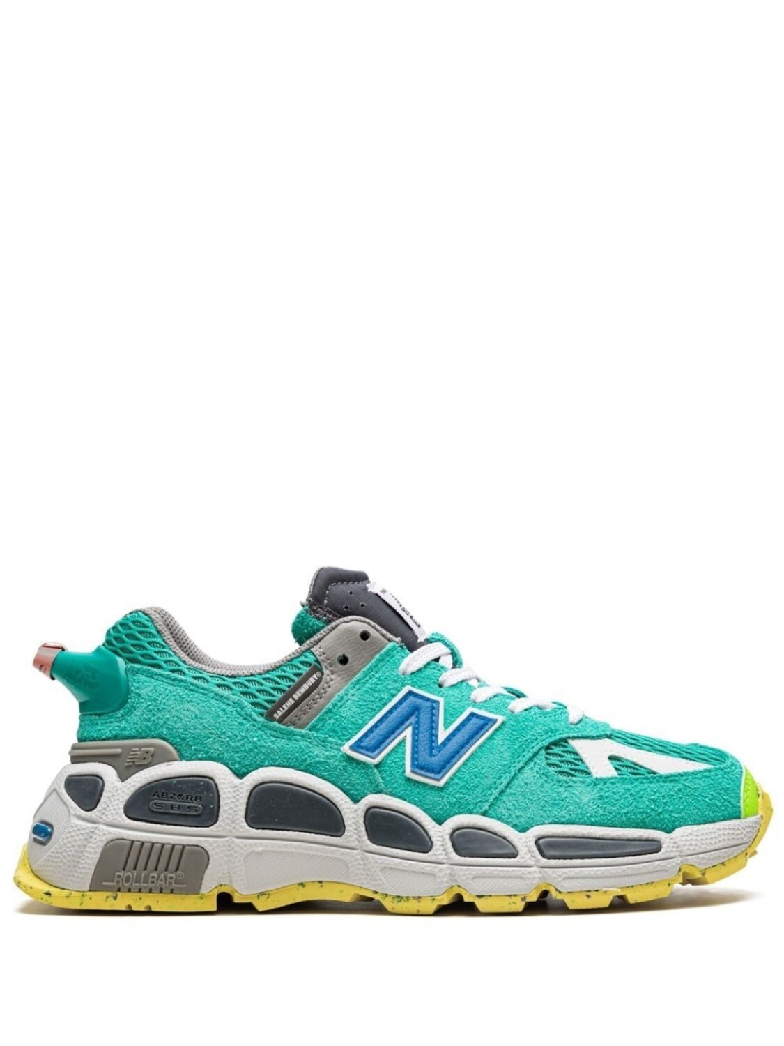 New Balance кроссовки 574 из коллаборации с Salehe Bembury, синий
New Balance кроссовки 574 из коллаборации с Salehe Bembury, синий
