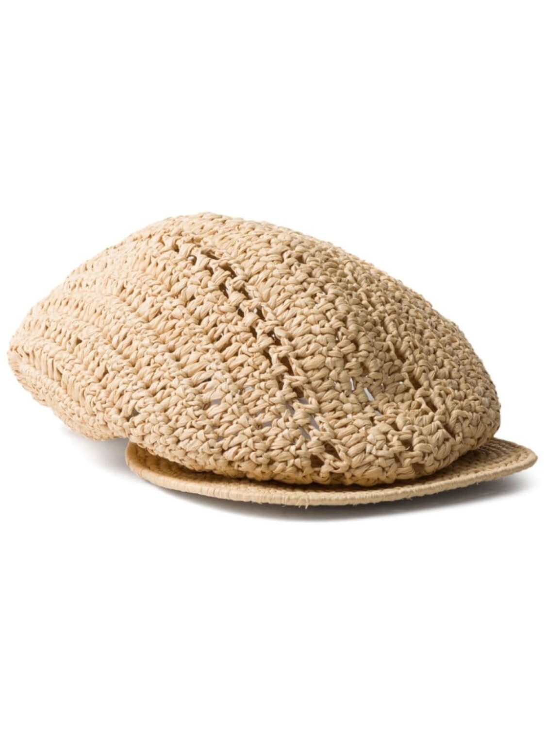 Prada вязаный крючком берет с треугольным логотипом, нейтральный цвет
Prada вязаный крючком берет с треугольным логотипом, нейтральный цвет