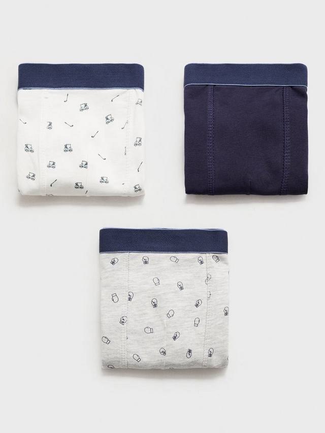 Детские боксеры Club из хлопковой смеси Mango, Pack of 3, Medium Grey
Детские боксеры Club из хлопковой смеси Mango, Pack of 3, Medium Grey
