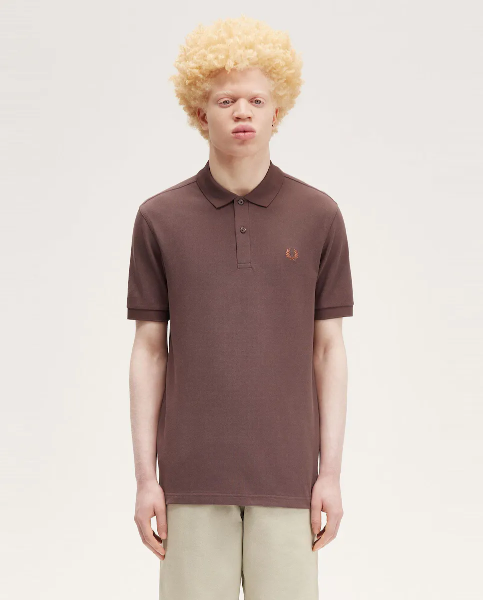 Мужская рубашка поло с короткими рукавами из хлопкового пике Fred Perry, гранатовый
Мужская рубашка поло с короткими рукавами из хлопкового пике Fred Perry, гранатовый