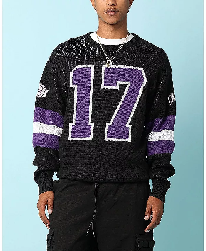 Мужской вязаный свитер Gridiron CARRE, черный
Мужской вязаный свитер Gridiron CARRE, черный