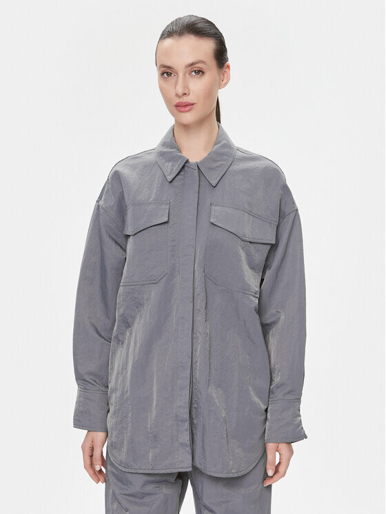 Рубашка оверсайз Samsøe Samsøe, серый
Рубашка оверсайз Samsøe Samsøe, серый