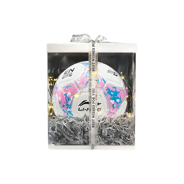 LINING Размер 5 футбольный мяч TPU машинной строчки унисекс белый розовый синий
LINING Размер 5 футбольный мяч TPU машинной строчки унисекс белый розовый синий