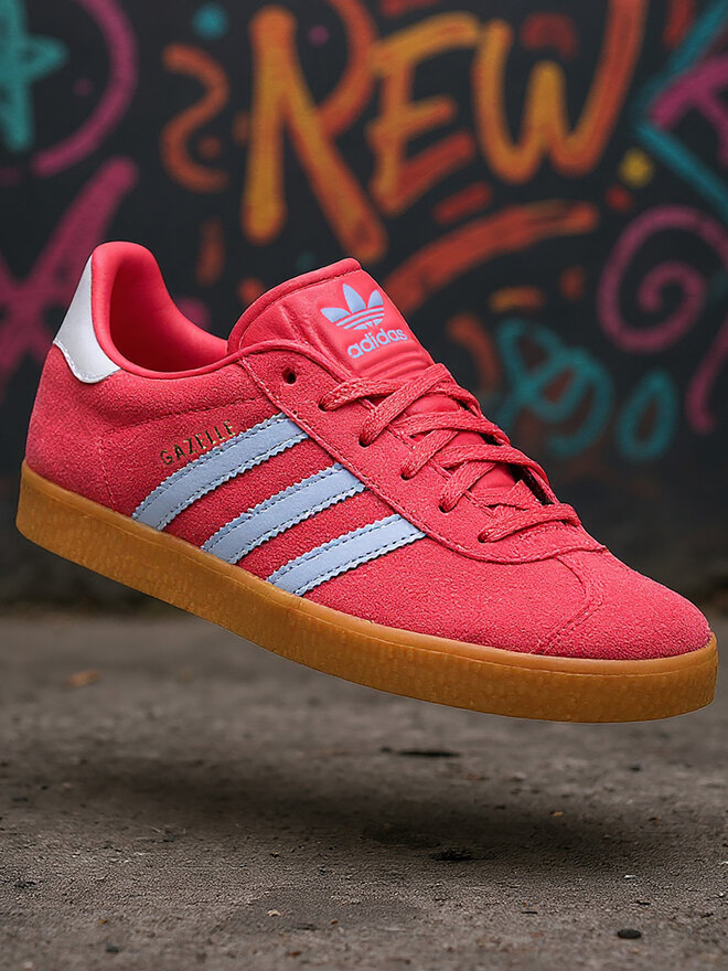 Кроссовки Gazelle JR5941 Adidas, розовый
Кроссовки Gazelle JR5941 Adidas, розовый
