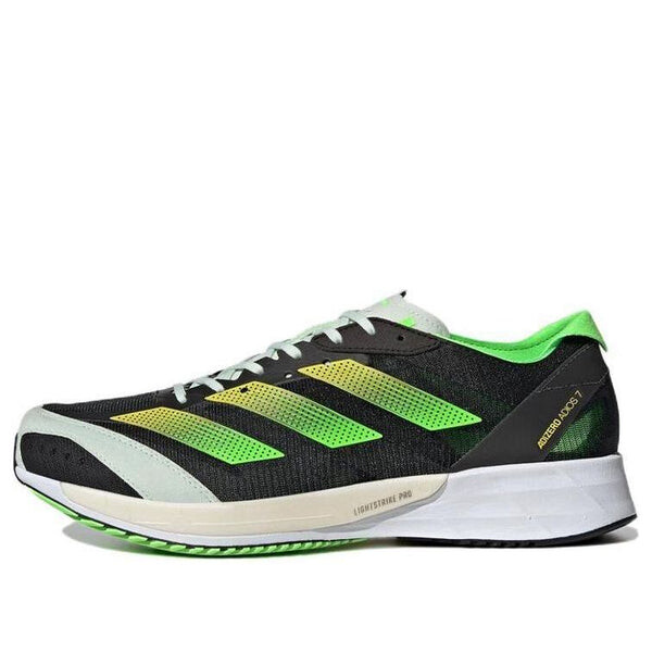 Кроссовки adizero adios 7 'black solar green' Adidas, черный
Кроссовки adizero adios 7 'black solar green' Adidas, черный