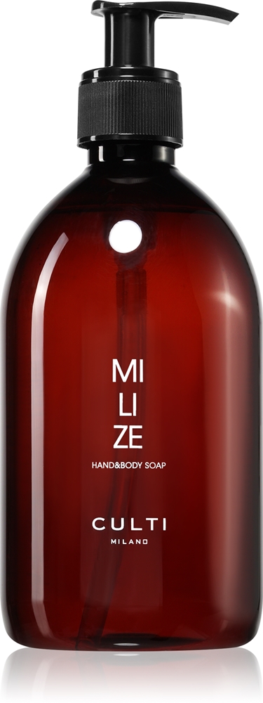 Hand&Body milize ароматизированное мыло для рук и тела Culti Milano, 500 мл
Hand&Body milize ароматизированное мыло для рук и тела Culti Milano, 500 мл
