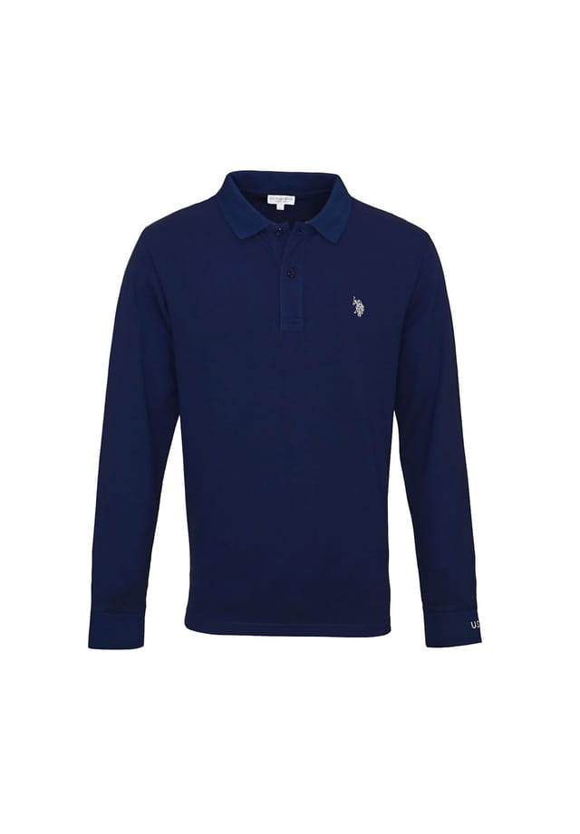 Рубашка поло с длинными рукавами и воротником поло U.S. Polo Assn., синий
Рубашка поло с длинными рукавами и воротником поло U.S. Polo Assn., синий