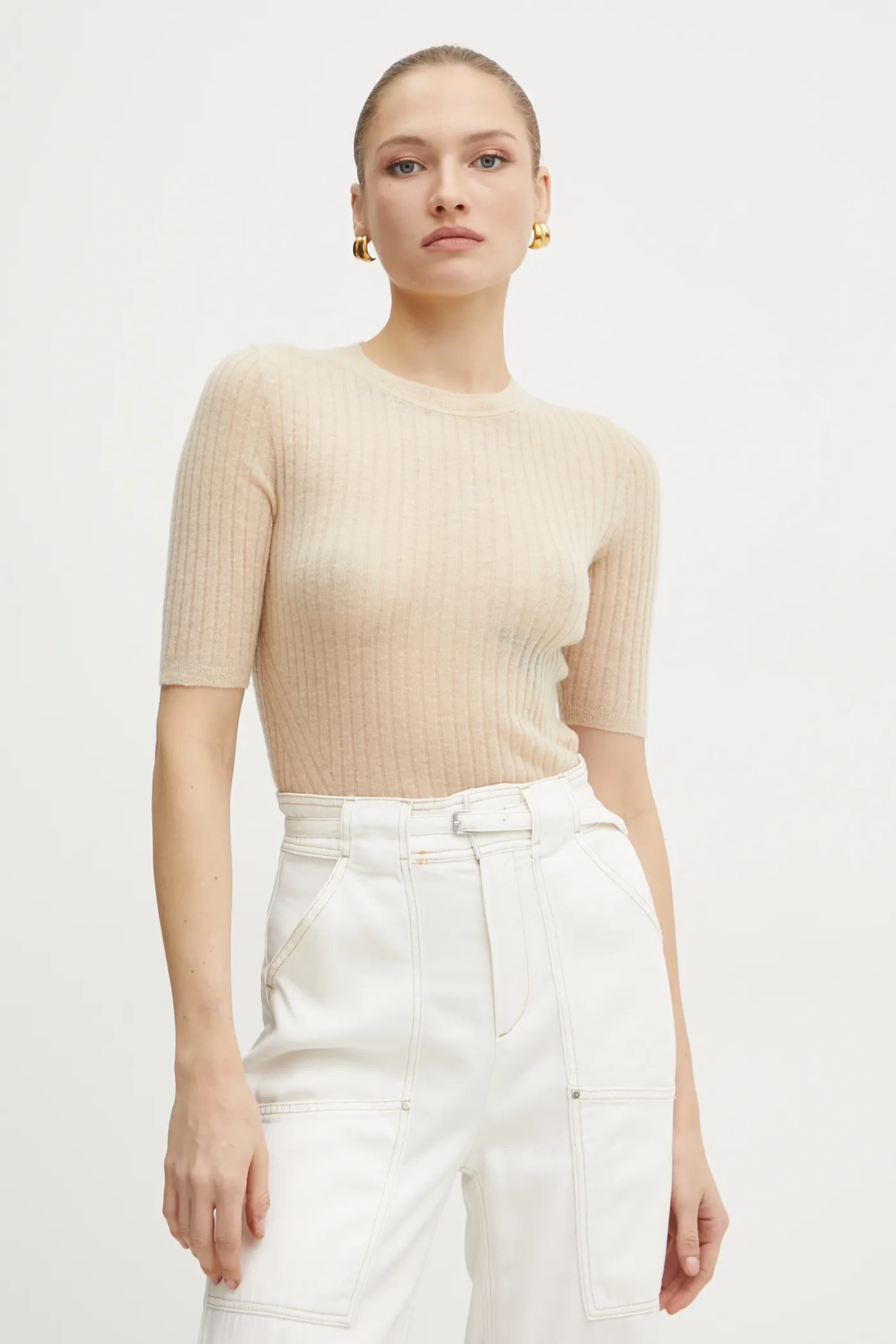 Шерстяной свитер Boss Orange, бежевый
Шерстяной свитер Boss Orange, бежевый