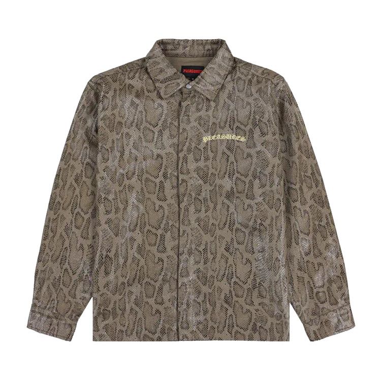 Рубашка Pleasures Anaconda Overshirt, Brown
Рубашка Pleasures Anaconda Overshirt, Brown