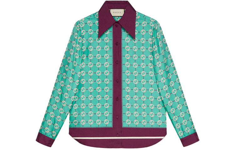 Рубашка женская Gucci, светло-голубой
Рубашка женская Gucci, светло-голубой