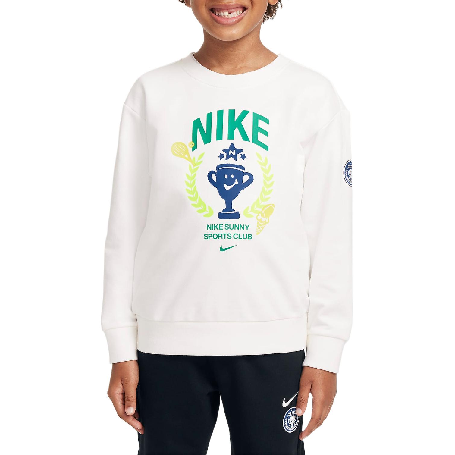 Свитшот Sail Белый Детский Возраст 3-7 лет Nike
Свитшот Sail Белый Детский Возраст 3-7 лет Nike