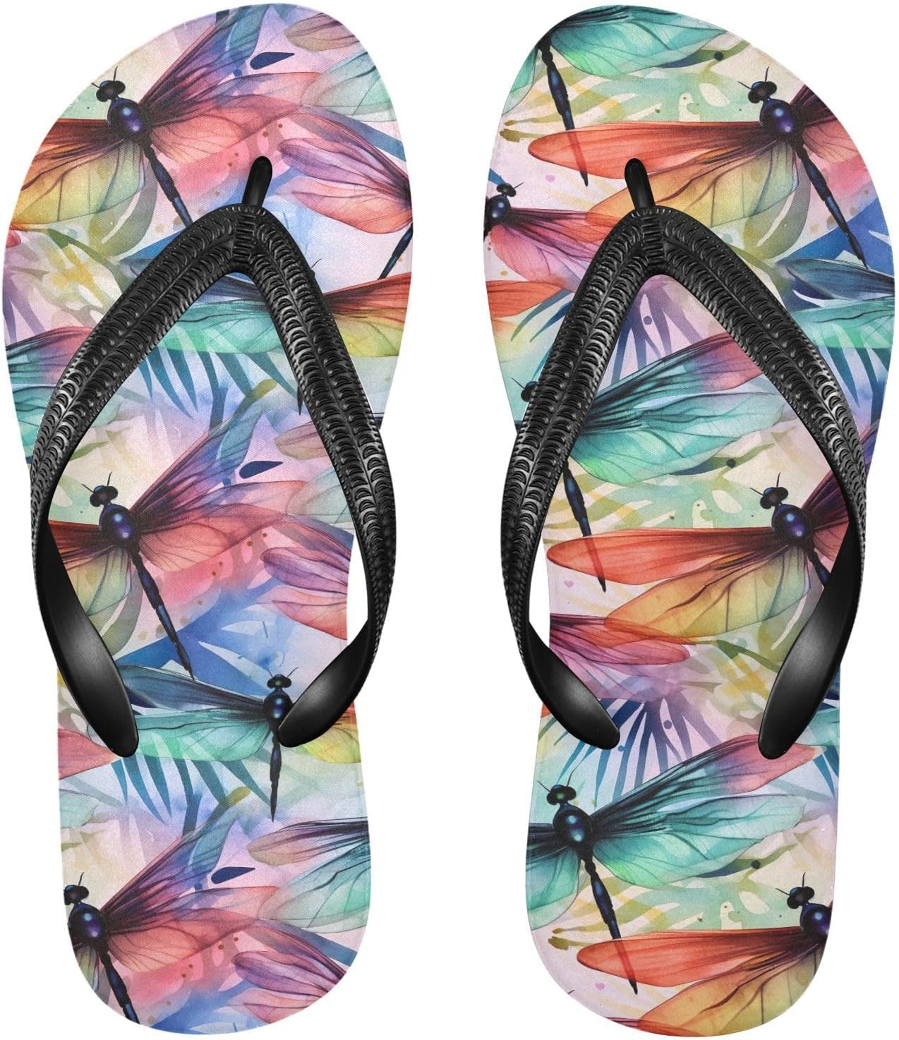 SPRIPORT Цветные стрекозы Узкие шлепанцы для женщин и мужчин Удобные повседневные вьетнамки с мягкой стелькой и противоскользящей резиновой подошвой Плоские сандалии для прогулок летом и пляжа, Multicoloured
SPRIPORT Цветные стрекозы Узкие шлепанцы для женщин и мужчин Удобные повседневные вьетнамки с мягкой стелькой и противоскользящей резиновой подошвой Плоские сандалии для прогулок летом и пляжа, Multicoloured