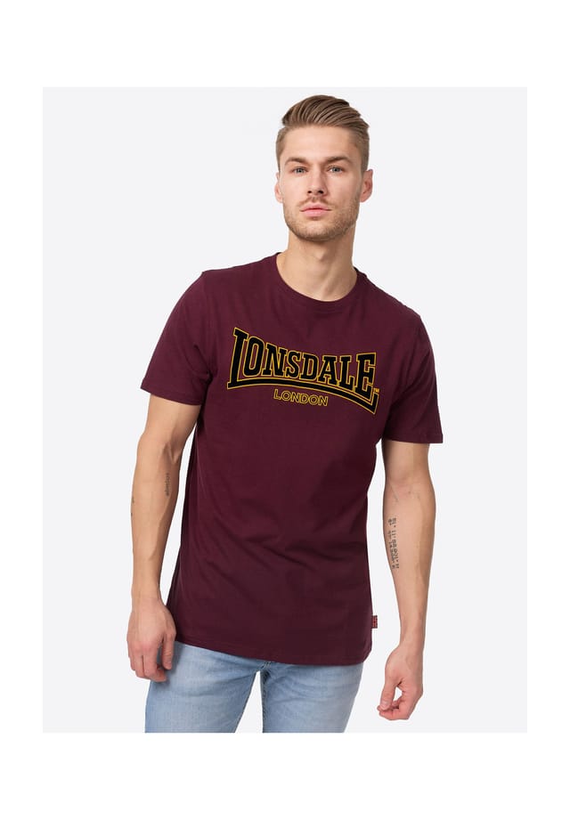 Футболка облегающая классическая Lonsdale, цвет oxblood
Футболка облегающая классическая Lonsdale, цвет oxblood