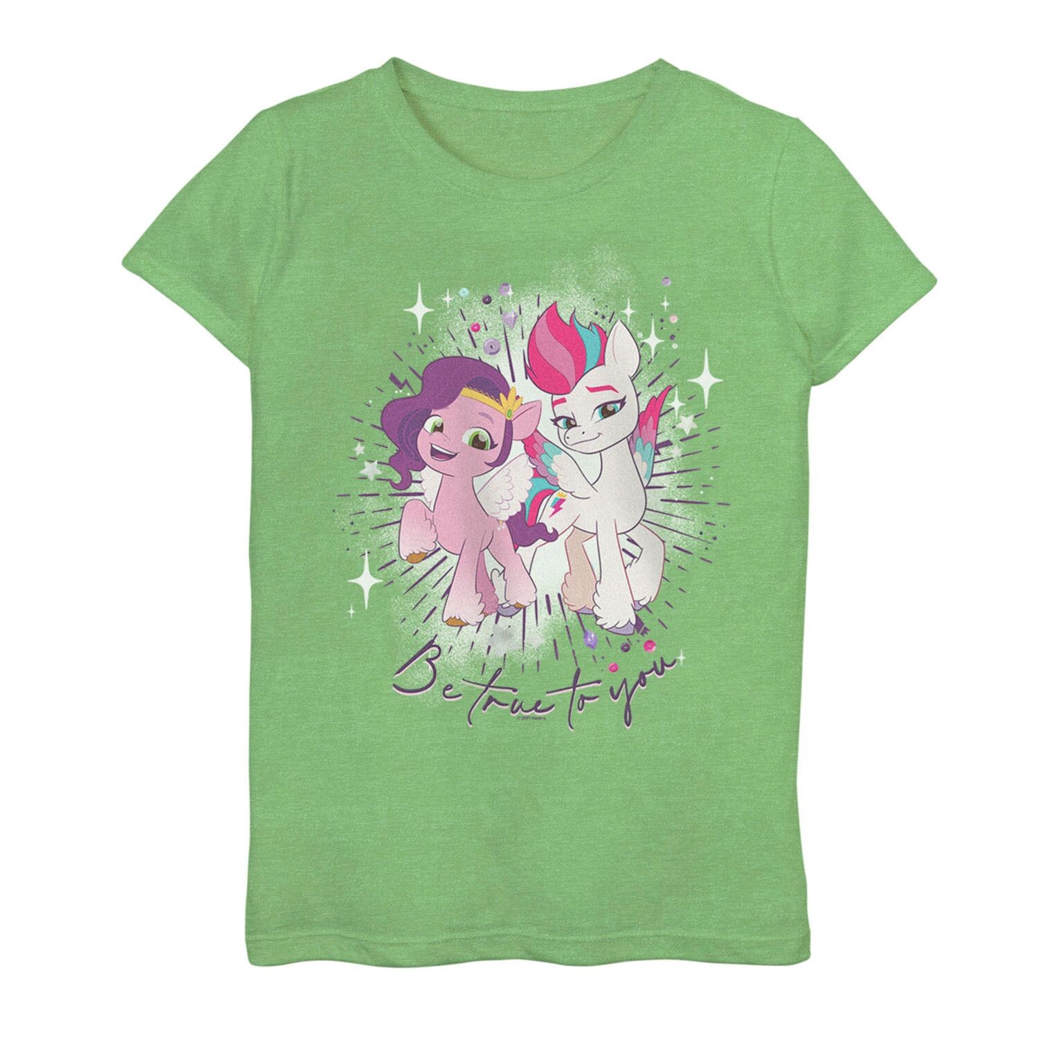 Футболка с рисунком My Little Pony True Duo для девочек 7–16 лет Licensed Character
Футболка с рисунком My Little Pony True Duo для девочек 7–16 лет Licensed Character