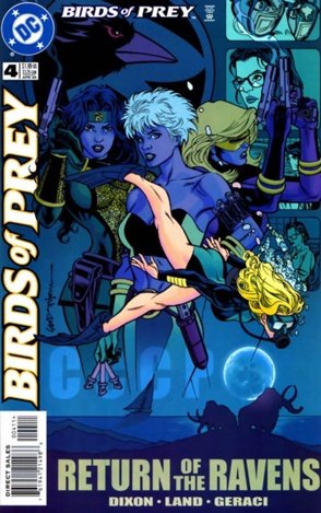 Birds of Prey #4 "Ravens Appearance" (DC COMICS)
Birds of Prey #4 "Ravens Appearance" (DC COMICS)