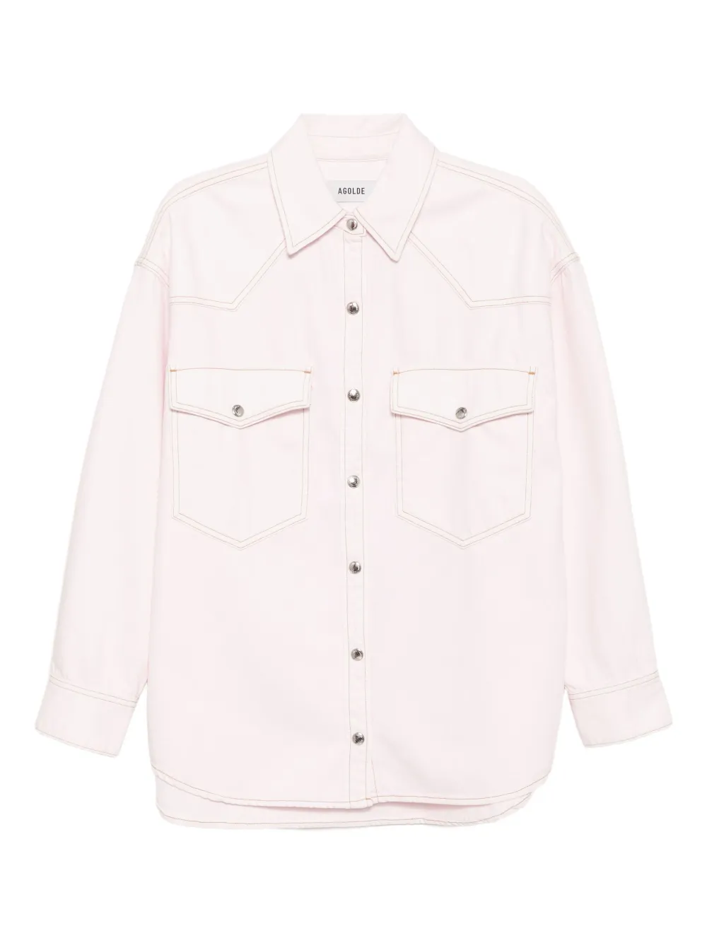 Рубашка Lotta AGOLDE, розовый
Рубашка Lotta AGOLDE, розовый