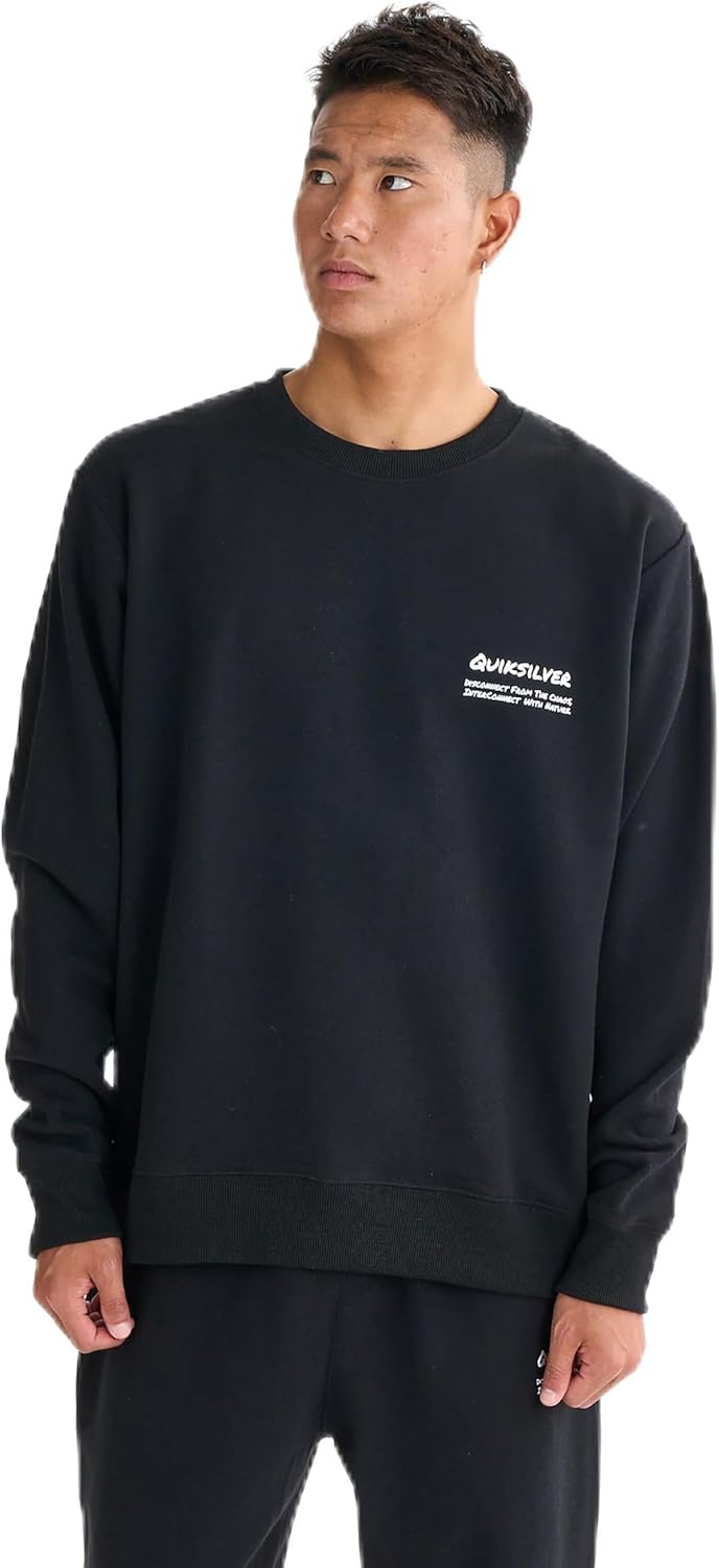 Мужская толстовка Quick Silver Hand Draw Sweat Crew Quiksilver, черный
Мужская толстовка Quick Silver Hand Draw Sweat Crew Quiksilver, черный