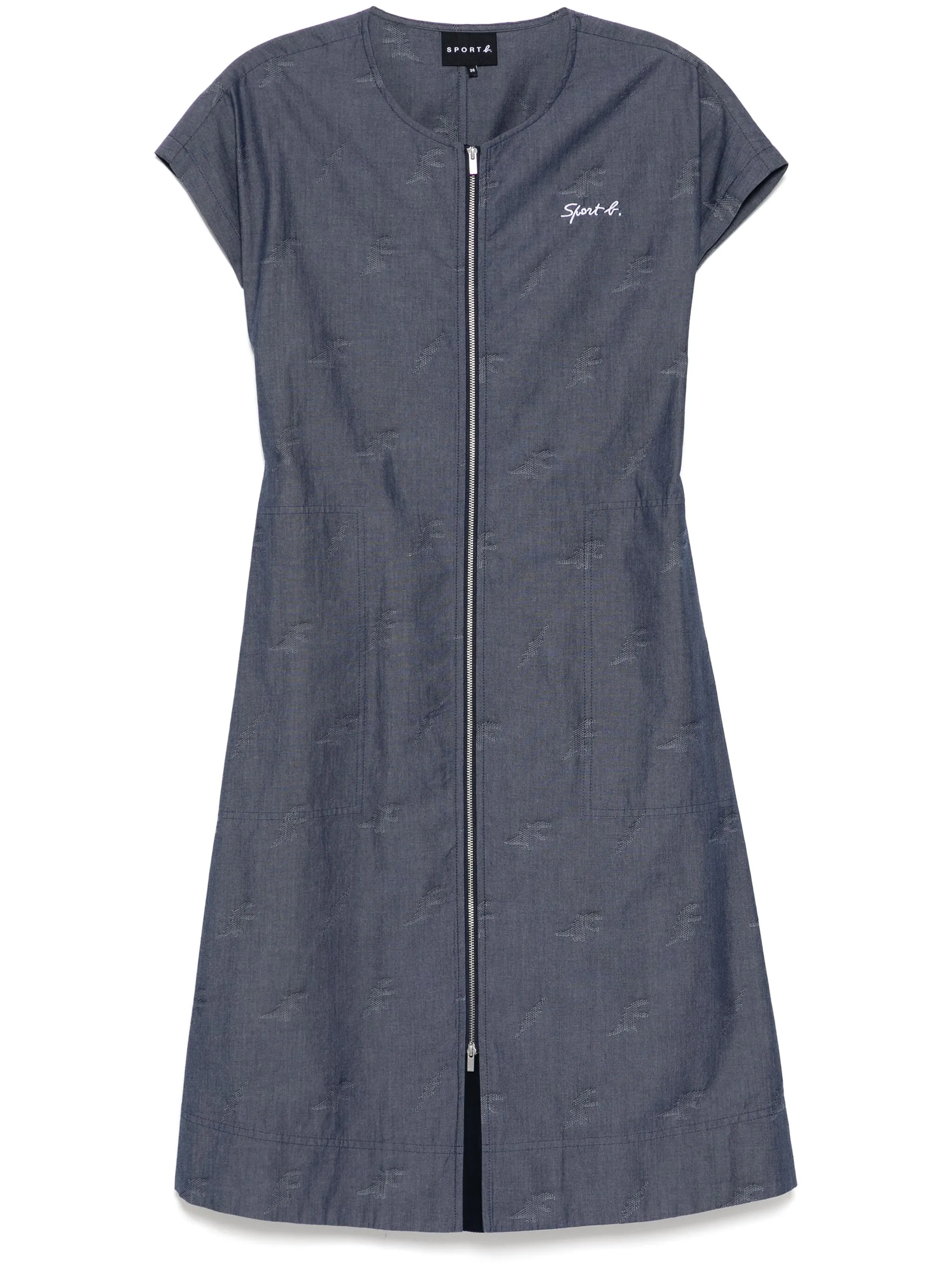 Полосатое платье на молнии Sport B. By Agnès B., синий
Полосатое платье на молнии Sport B. By Agnès B., синий