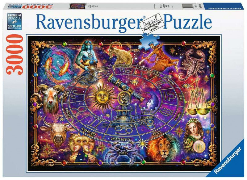 Ravensburger, пазл, Знаки Зодиака, 3000 шт.
Ravensburger, пазл, Знаки Зодиака, 3000 шт.