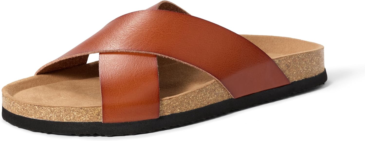 Мужские сандалии Amazon Essentials с перекрестными ремешками, Tan
Мужские сандалии Amazon Essentials с перекрестными ремешками, Tan