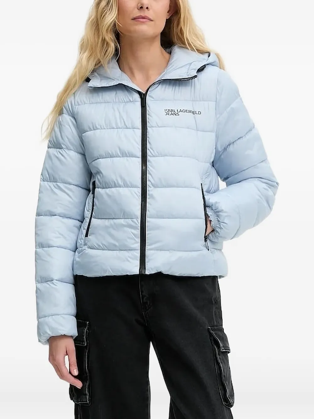 Пуховик с капюшоном Karl Lagerfeld Jeans, синий
Пуховик с капюшоном Karl Lagerfeld Jeans, синий