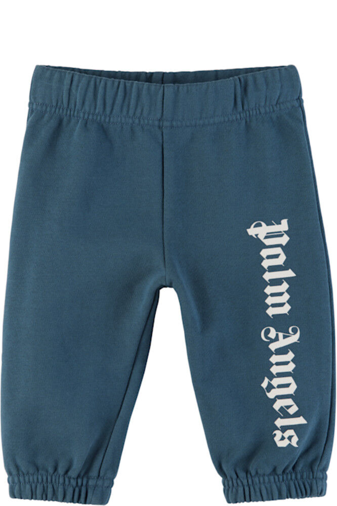 Спортивные брюки цвета «голубой» с логотипом Palm Angels
Спортивные брюки цвета «голубой» с логотипом Palm Angels