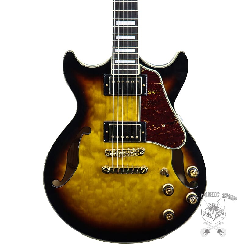 Электрогитара Ibanez Artcore Expressionist AM93QM Electric Guitar - Antique Yellow Sunburst
Электрогитара Ibanez Artcore Expressionist AM93QM Electric Guitar - Antique Yellow Sunburst