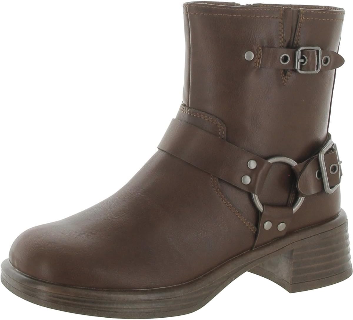 Ботинки-мотоциклы Steve Madden для девочек, Brown
Ботинки-мотоциклы Steve Madden для девочек, Brown