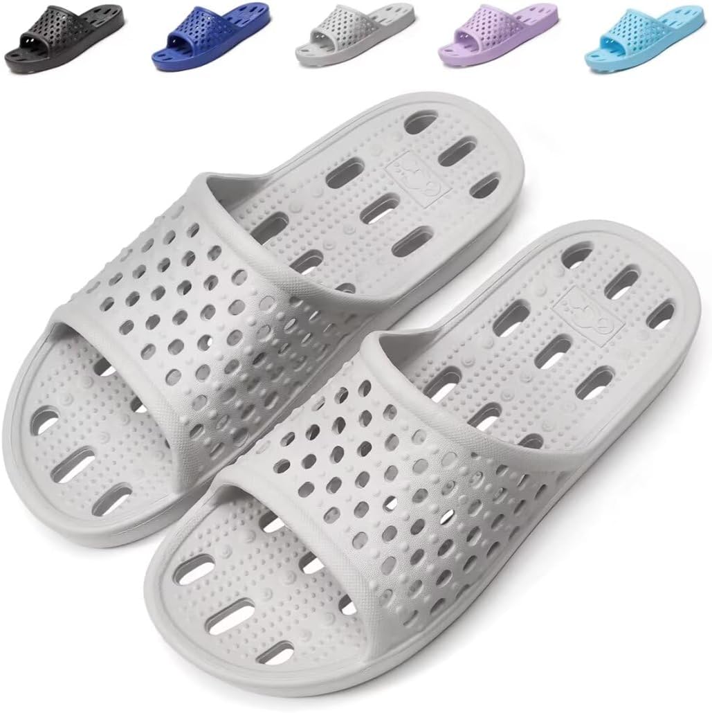 Тапочки LEYAFADOCO Cloud для женщин и мужчин, с массажной подошвой, нескользящие, с поддержкой свода стопы, быстросохнущие, легкие, с дренажными отверстиями, серый
Тапочки LEYAFADOCO Cloud для женщин и мужчин, с массажной подошвой, нескользящие, с поддержкой свода стопы, быстросохнущие, легкие, с дренажными отверстиями, серый