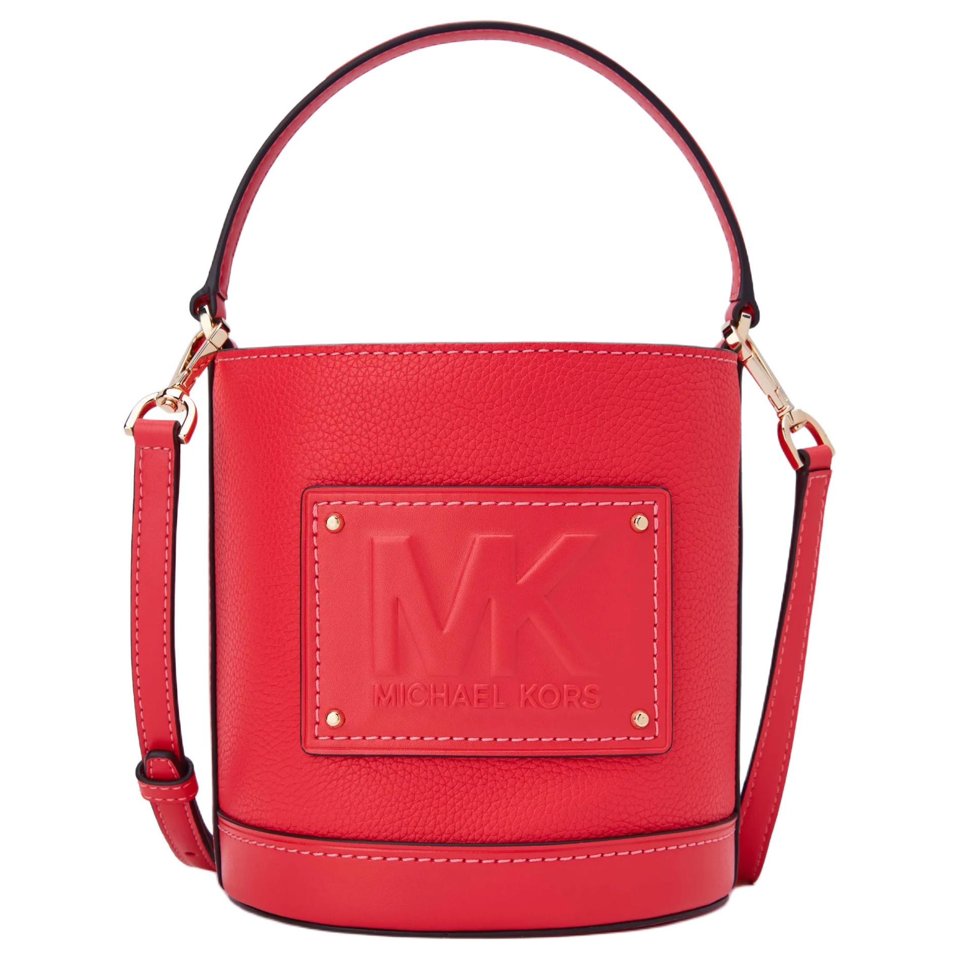 MICHAEL KORS Кожаная ведерка через плечо трансформер средний женский кораллово-красный
MICHAEL KORS Кожаная ведерка через плечо трансформер средний женский кораллово-красный