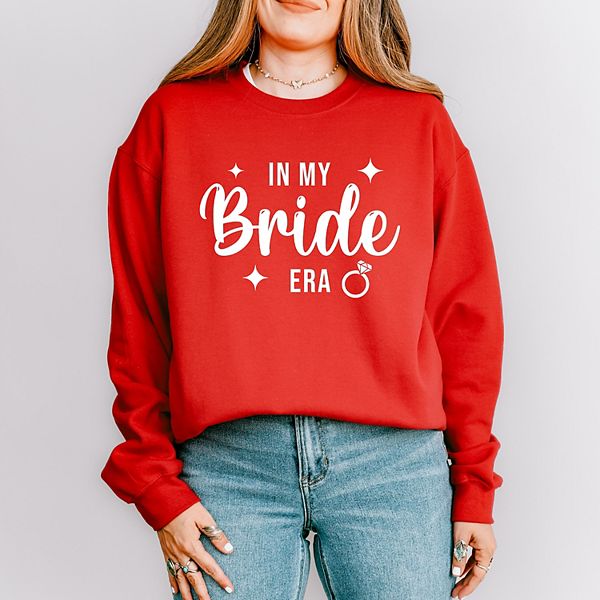 Свитшот женский In my bride era sparkles Simply Sage Market, Red
Свитшот женский In my bride era sparkles Simply Sage Market, Red