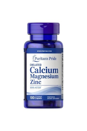Puritan's Pride, Хелатный кальций, магний, цинк, 100 таблеток
Puritan's Pride, Хелатный кальций, магний, цинк, 100 таблеток