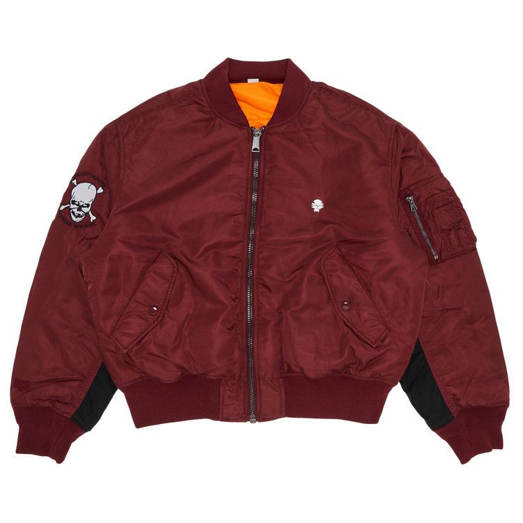 Бомбер Supreme x Bounty Hunter MA-1 'Burgundy'
Бомбер Supreme x Bounty Hunter MA-1 'Burgundy'