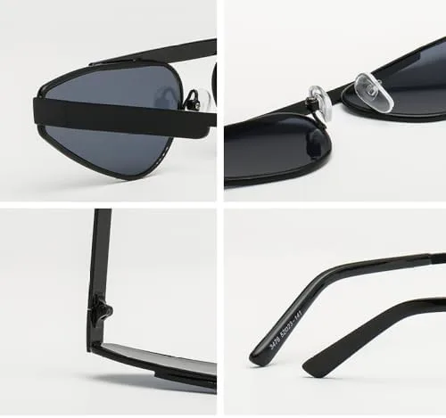 Женские солнцезащитные очки с защитой от солнца и УФ-излучения, модные панк-хип-хоп солнцезащитные очки, очки для уличной стрельбы и вождения MTZJH, Picture1
Женские солнцезащитные очки с защитой от солнца и УФ-излучения, модные панк-хип-хоп солнцезащитные очки, очки для уличной стрельбы и вождения MTZJH, Picture1