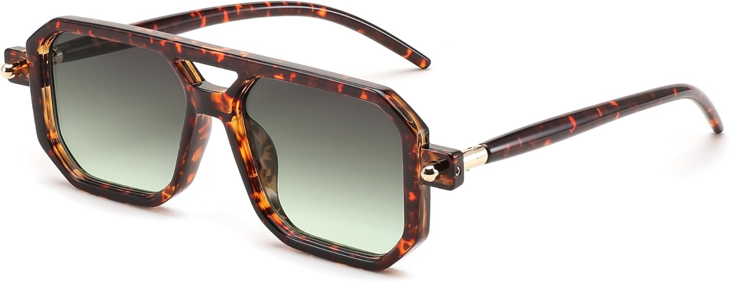 Винтажные квадратные солнцезащитные очки-авиаторы FEISEDY 70-х годов, классическая ретро-стильная оправа, защита от ультрафиолета UV400, артикул B2622, 021 Tortoise Frame & Gradient Grey Green Yellow Lens
Винтажные квадратные солнцезащитные очки-авиаторы FEISEDY 70-х годов, классическая ретро-стильная оправа, защита от ультрафиолета UV400, артикул B2622, 021 Tortoise Frame & Gradient Grey Green Yellow Lens