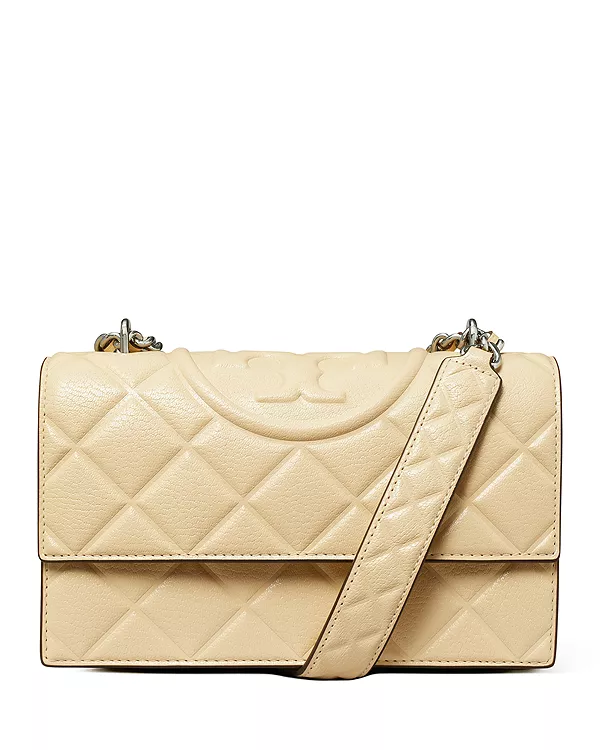 Маленькая кожаная сумка через плечо Fleming Tory Burch, белый
Маленькая кожаная сумка через плечо Fleming Tory Burch, белый
