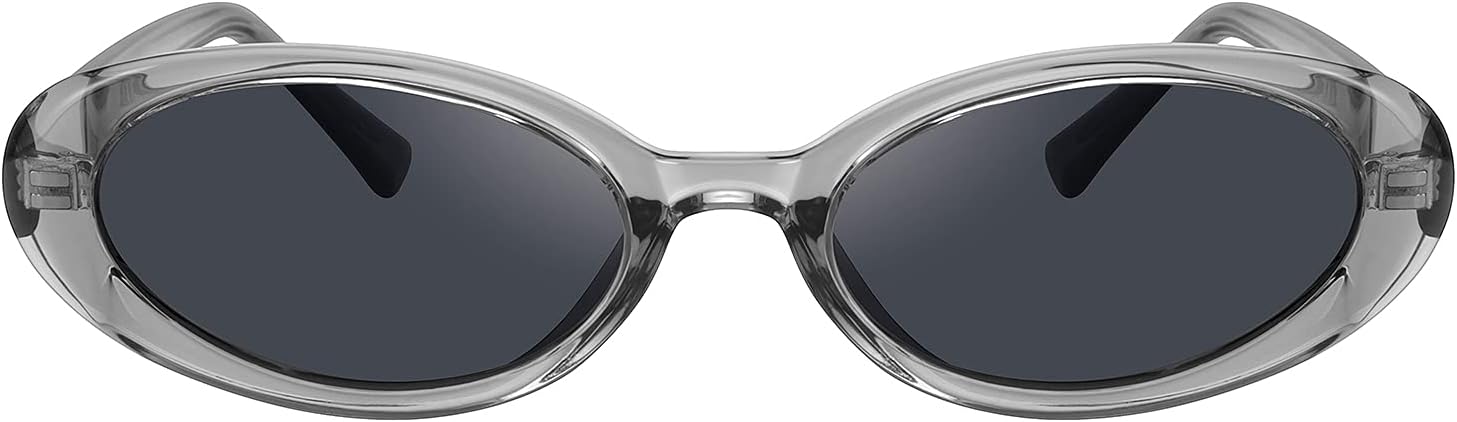 Поляризованные овальные солнцезащитные очки в стиле ретро для женщин — узкие очки «кошачий глаз», модные винтажные очки (серая оправа, черные линзы, размер 53) CURY PROTECH, Black
Поляризованные овальные солнцезащитные очки в стиле ретро для женщин — узкие очки «кошачий глаз», модные винтажные очки (серая оправа, черные линзы, размер 53) CURY PROTECH, Black