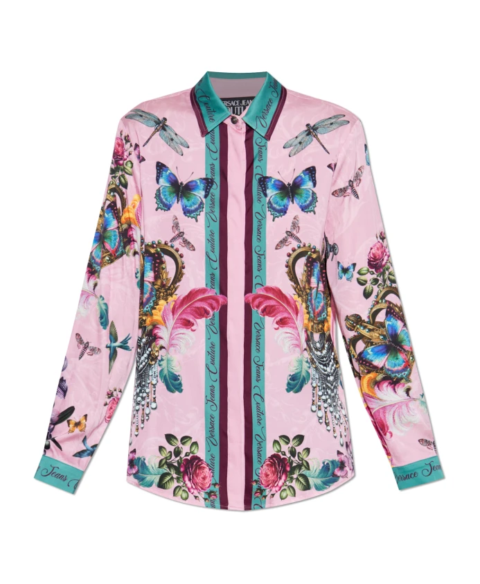 Рубашка с узором Versace Jeans Couture, мультиколор
Рубашка с узором Versace Jeans Couture, мультиколор