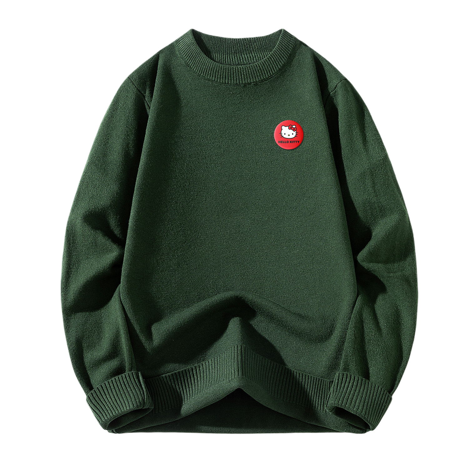 Hello Kitty Hello Kitty SS25 свитер Unisex Sanrio, army зеленый
Hello Kitty Hello Kitty SS25 свитер Unisex Sanrio, army зеленый