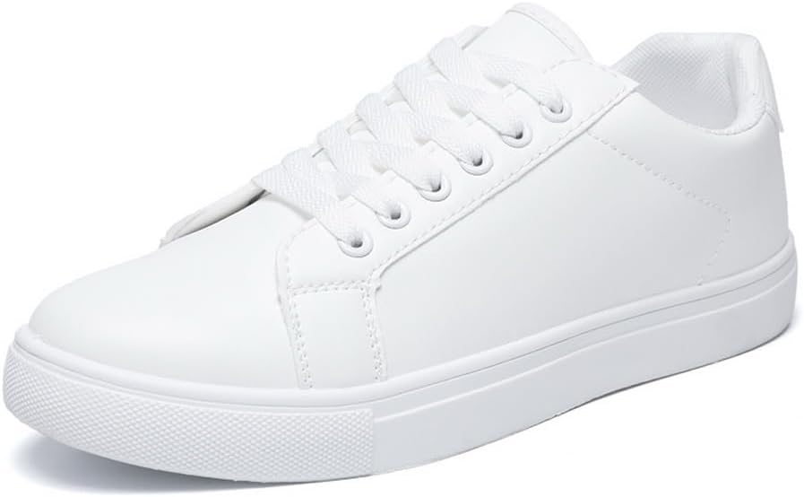 Мужские классические кроссовки с низким верхом, модные, из ПУ-кожи, на шнуровке, удобные для ходьбы Tazimall, белый
Мужские классические кроссовки с низким верхом, модные, из ПУ-кожи, на шнуровке, удобные для ходьбы Tazimall, белый