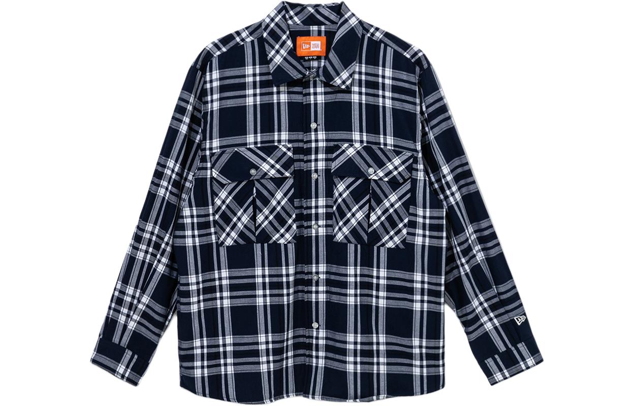 New Era Мужская синяя рубашка
New Era Мужская синяя рубашка