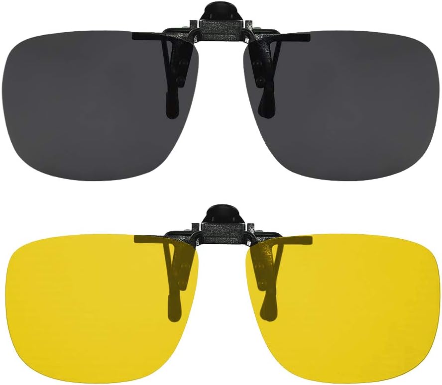 Солнцезащитные очки Success Eyewear Clip On с откидной линзой и поляризованными линзами. Крепятся поверх обычных очков для коррекции зрения. В комплекте чехол, Set of Smoke and Night
Солнцезащитные очки Success Eyewear Clip On с откидной линзой и поляризованными линзами. Крепятся поверх обычных очков для коррекции зрения. В комплекте чехол, Set of Smoke and Night